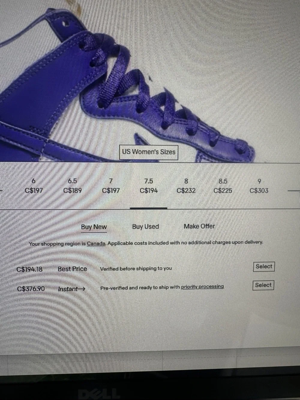 Nike Dunks - Varsity purple - Picture 8 of 9